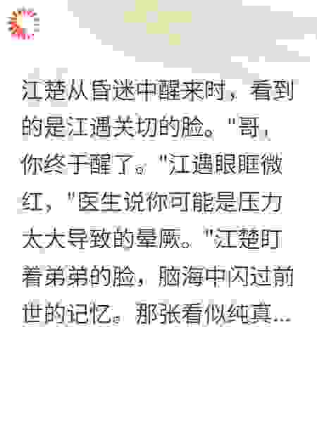 重生后，我把天才弟弟送进监狱