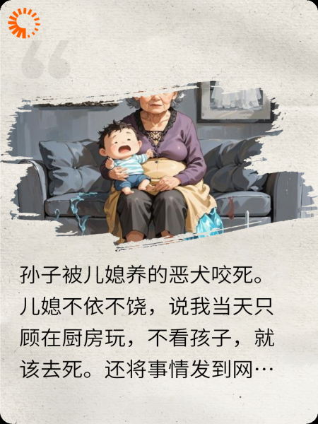 毒媳放狗害亲儿，婆婆重生锤爆她
