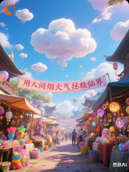 摆摊日记：用人间烟火气救仙界