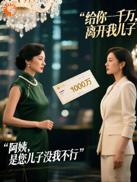 “给你一千万，离开我儿子”“阿姨，是您儿子没我不行