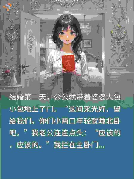 公婆上门住主卧，我摊牌了：想住可以，房租八千