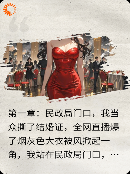 民政门口我撕了结婚证，他却……