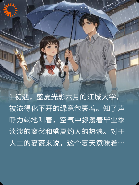 夏日薄荷与秋日银杏