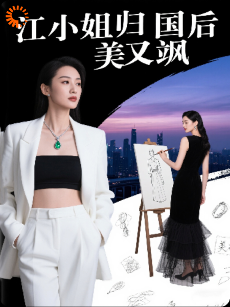 江小姐归国后美又飒