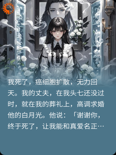 头七没过，老公在葬礼上向白月光求婚