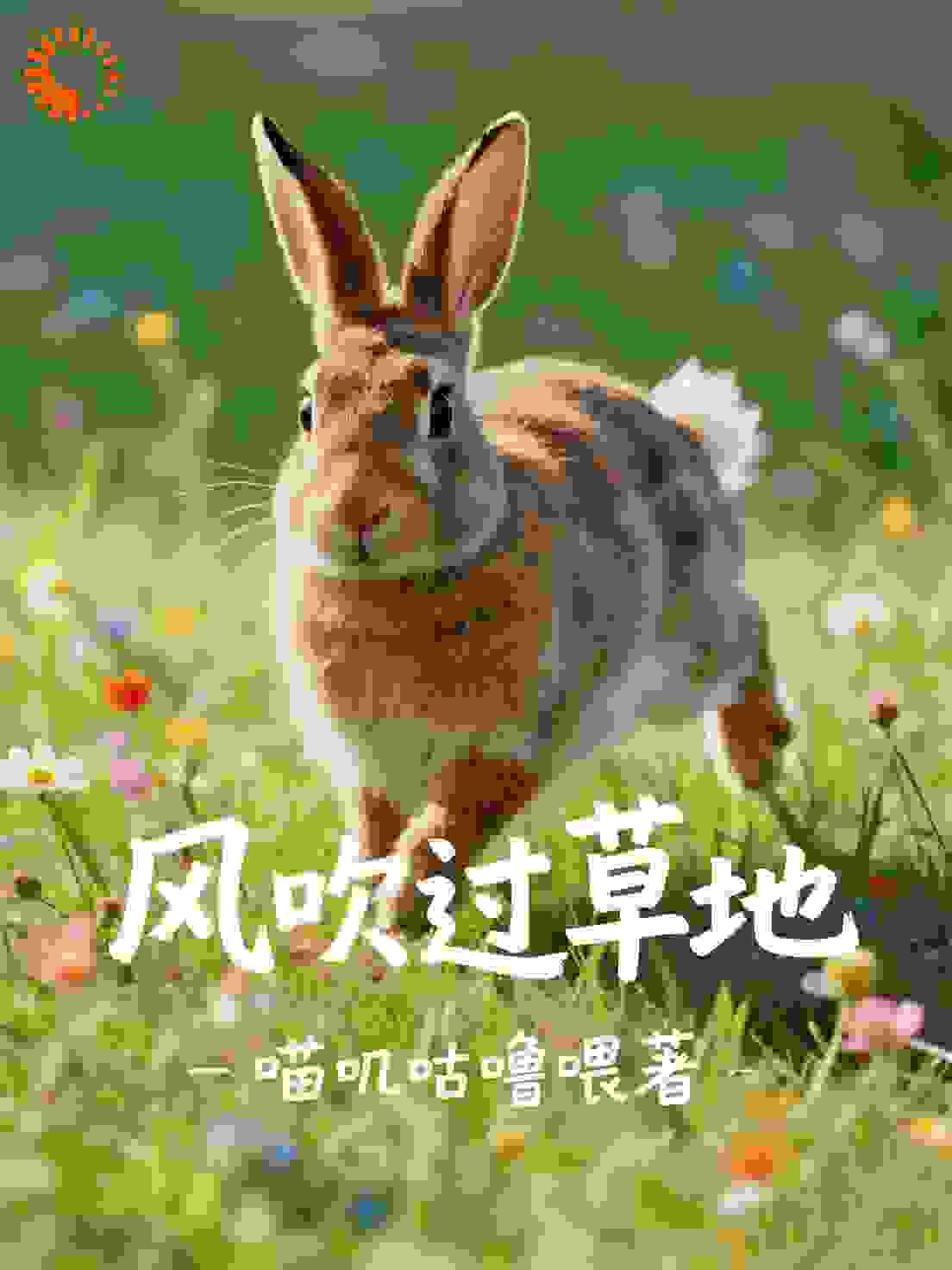 风吹过草地