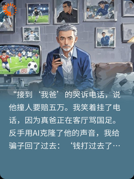 我用AI克隆了我爸的声音，给骗子打了个电话