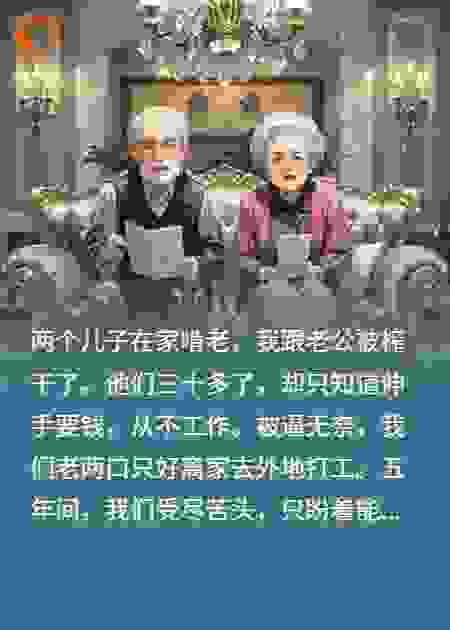 打工五年回家，两个啃老逆子竟把老宅变豪宅，我呆住了