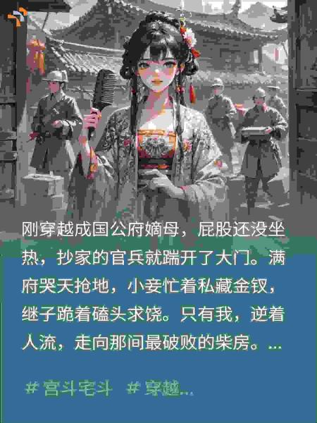 穿越嫡母遇抄家，夺宝内卷爽翻天，狂赚半壁江山