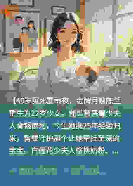 金牌月嫂：重生后，我靠带娃嫁豪门