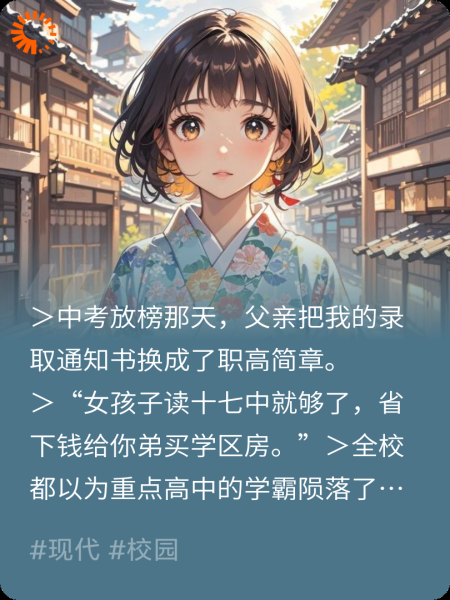 满分弃女，奖金买断血缘