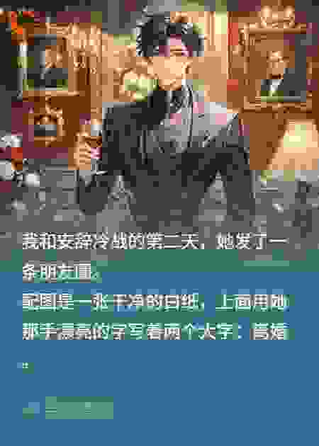 协议老公在线打脸：谁要离？