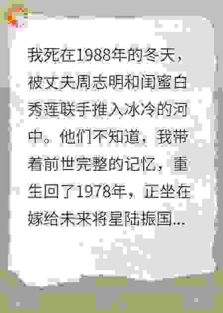 重生后，我靠预知手撕渣夫白月光