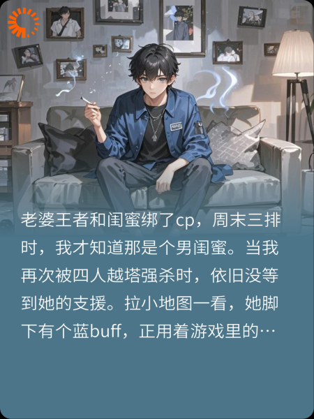 老婆和男闺蜜绑王者cp后，我送他们超雄小孩