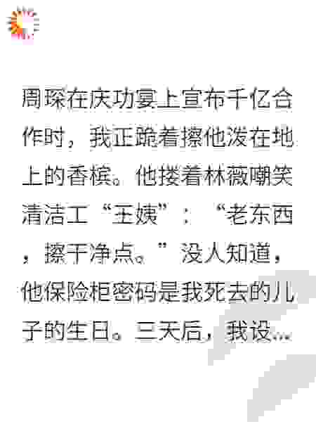 清洁工在总裁办公室撒骨灰