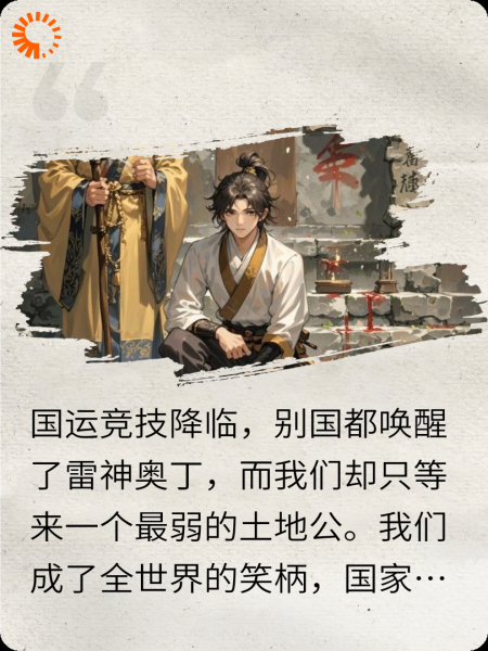 国运竞技：召唤土地公被嘲，我血祭祭坛唤来齐天大圣