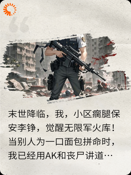 末世降临，别人囤粮我囤军火，拿加特林跟丧尸讲道理！