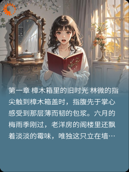 镜中梳妆台
