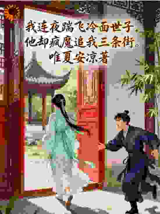 我连夜踹飞冷面世子，他却疯魔追我三条街。