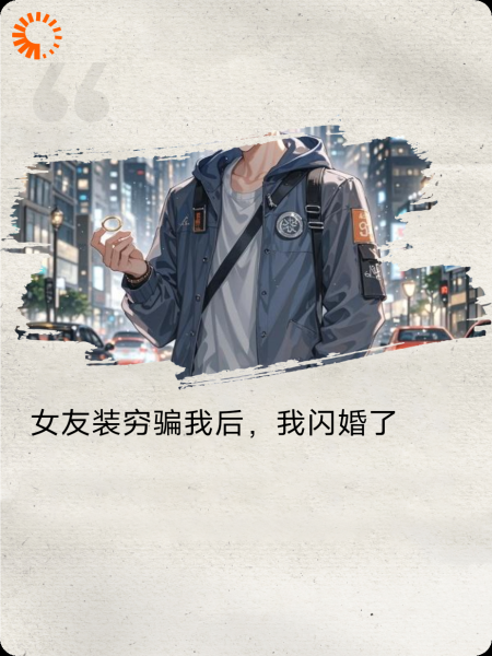 女友装穷骗我后，我闪婚了