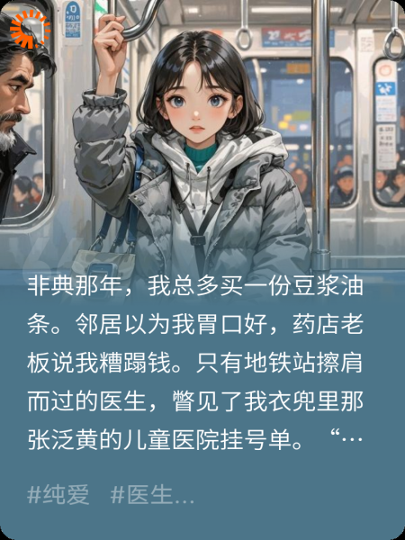 消毒水里的地铁重逢