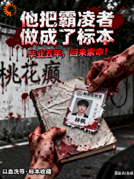 他把霸凌者，做成了标本