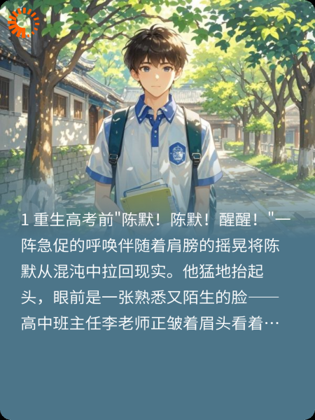 重回去高考路上我就慢慢走