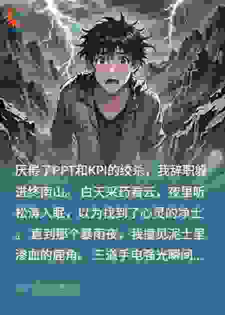 逃进深山后，我成了盗猎者的猎物