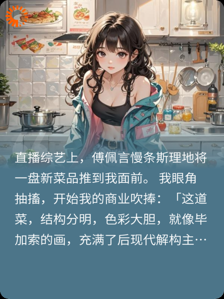 顶流主厨的死对头，又饿了