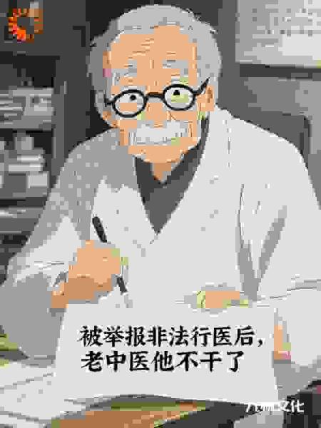 被举报非法行医后，老中医他不干了